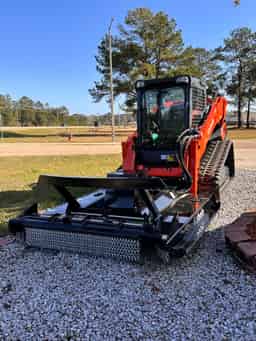 Kubota SVL97-3 Track Loader With Mulch Cutter