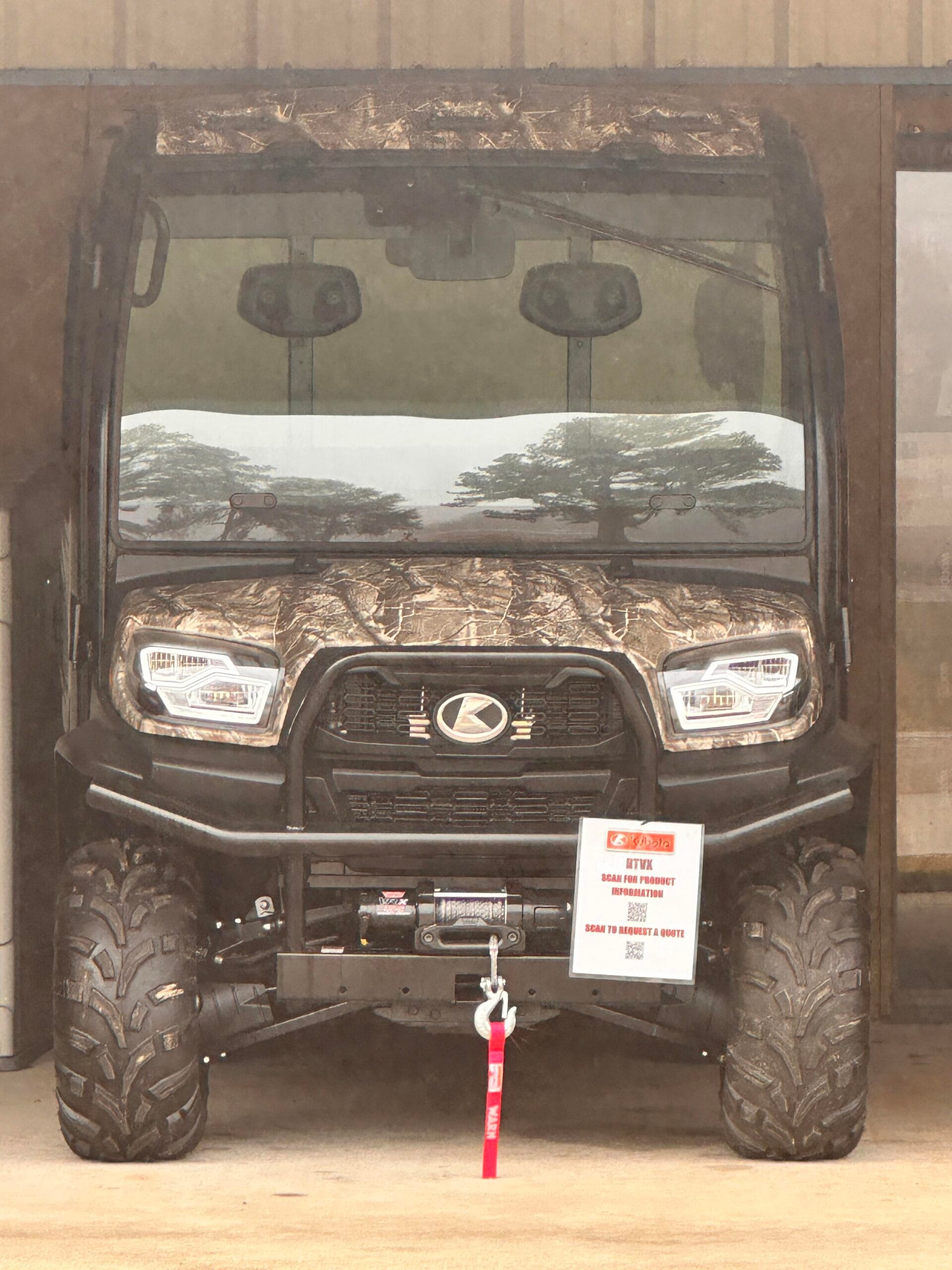 Kubota RTVX2 Cab Full-Size Diesel Utility Vehicle