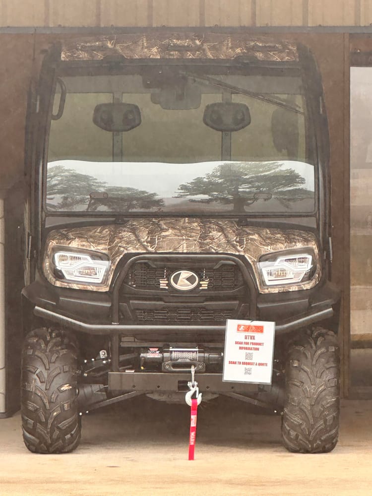 Kubota RTVX2 Cab Full-Size Diesel Utility Vehicle