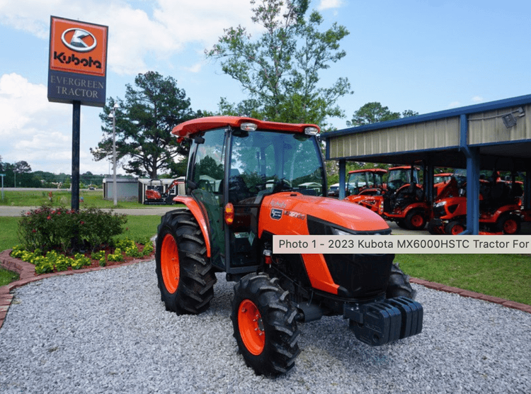 2025 Kubota MX6000HSTC Tractor