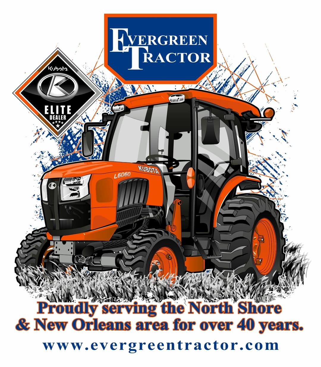 Evergreen Tractor Serving in North Shore & New Orleans